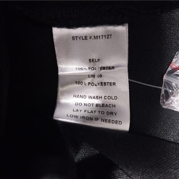 SOIEBLU! DELICIOUSLY DRAPEY BLACK CHIFFON GOLD BEADED/EMBROIDERED DRESS! SZ 10 - Picture 10 of 11